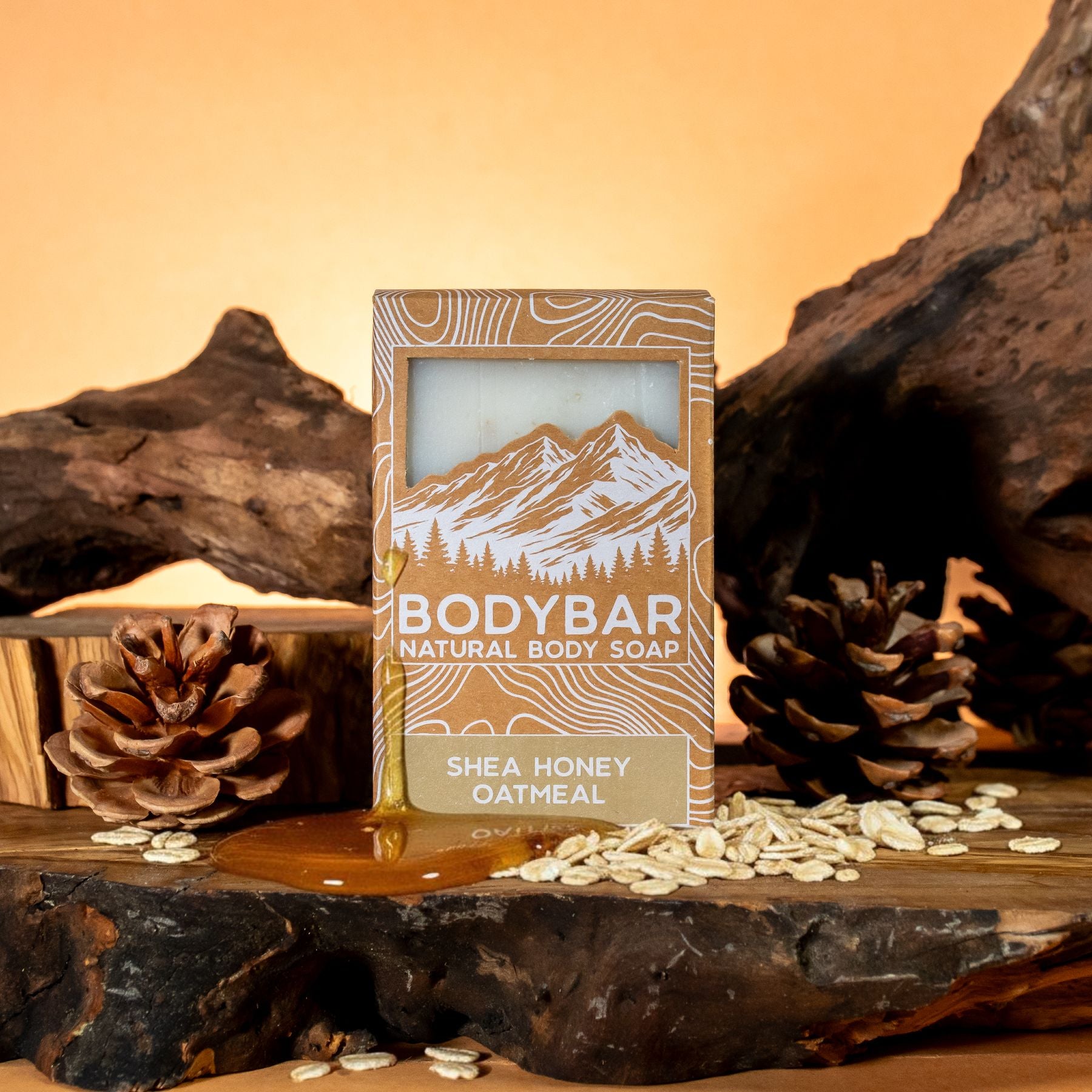 Shea Honey Oatmeal | Coconut Soap