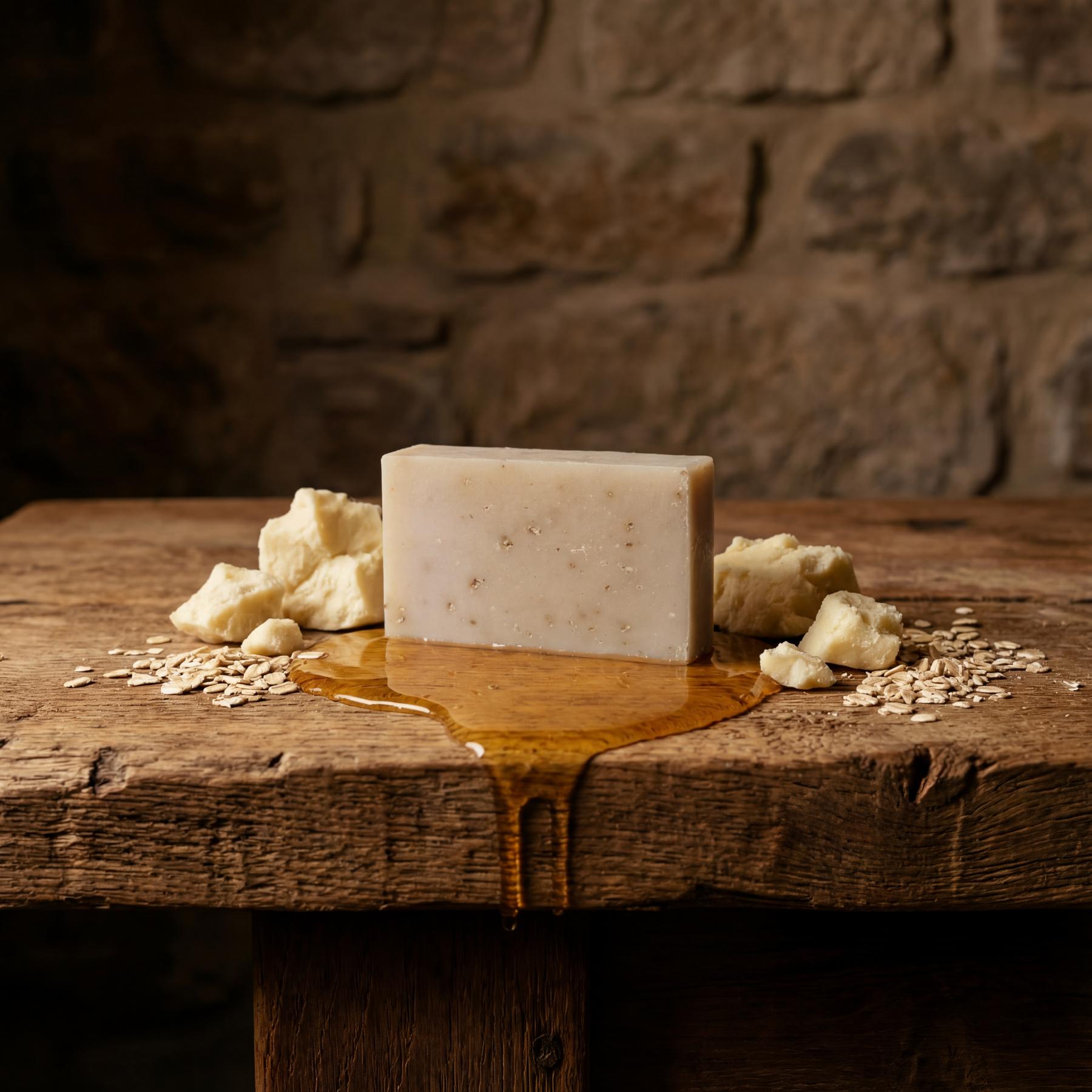 Shea Honey Oatmeal | Coconut Soap