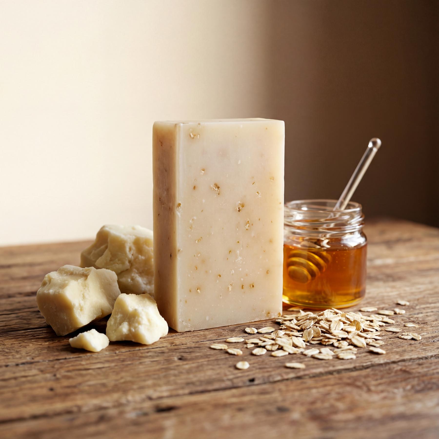Shea Honey Oatmeal | Coconut Soap