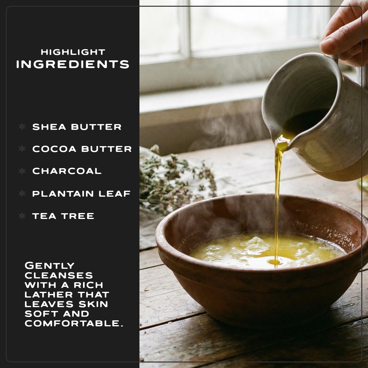 Black Tea Tree | Coconut Soap